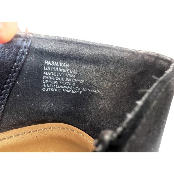 Just Fab Women’s 11 Faux Suede 3.25” Heels Metallic Bow Party Shoes - Picture 5 of 8